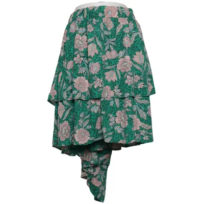 Skirt (Green, Multicolored) from Torrid Polyester