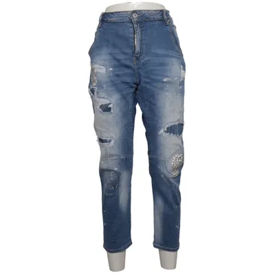 Jeans (Blau) von Sexy Woman Baumwolle, Elasthan, Viskose