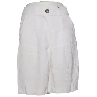 Korte broek (Wit) van Opulence Polyester, Viscose