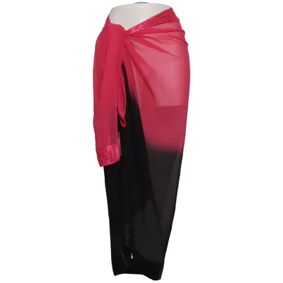 Sarong (Pink, Sort) fra Rima Viscose