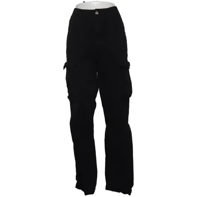 Cargo pants (Black) from Bershka Cotton