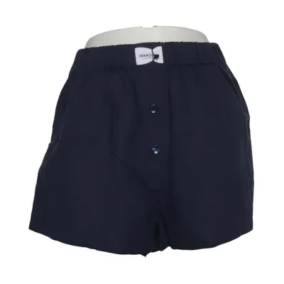 Pyjamashorts (Blauw) van Black Palms Katoen