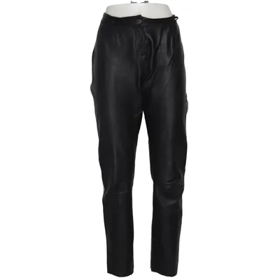 Leren broek (Zwart) van Heine Leer, Polyester