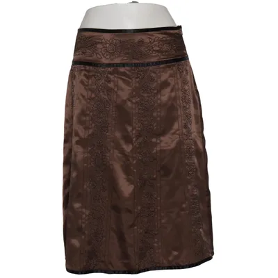 Skirt (Brown) from More & More Acetate, Polyester