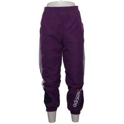 Träningsbyxor (Lila, Vit, Blå) från Adidas Originals Återvunnen polyester