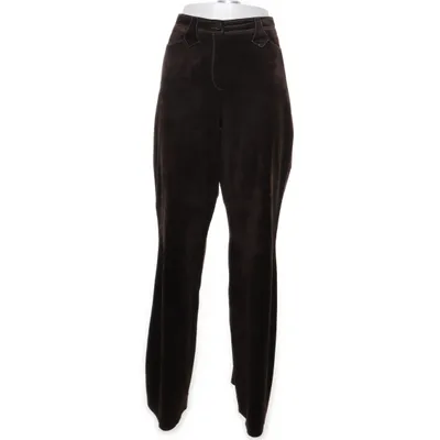 Leather pants (Brown) from Taifun Collection Leather, Polyester