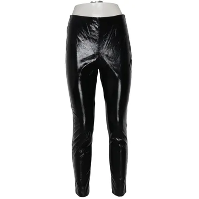 Vinyl pants (Black) from Berna Polyester, Polyurethane