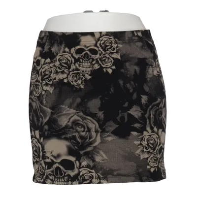 Jupe (Noir, Gris, Blanc) de Black Premium by EMP Coton, Élasthane