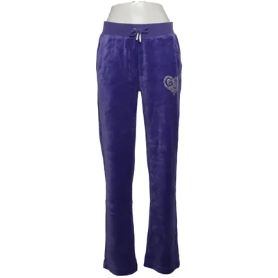 Sweatpants (Lilla) fra Ganni x Juicy Couture Økologisk bomuld, Genanvendt bomuld, Genanvendt polyester