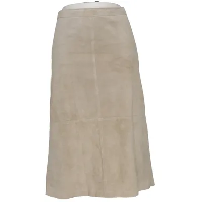 Leather skirt (Beige) from Estelle