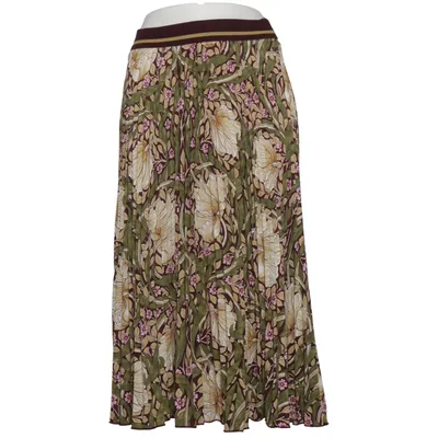 Maxi nederdel (Grøn, Flerfarvet) fra Morris & Co x H&M Polyester