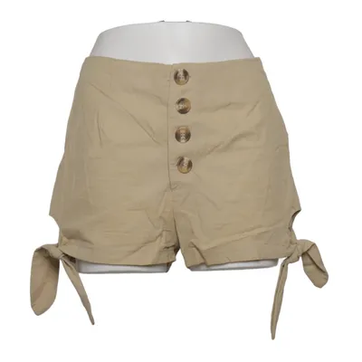 Korte broek (Beige) van Boohoo Petite Katoen
