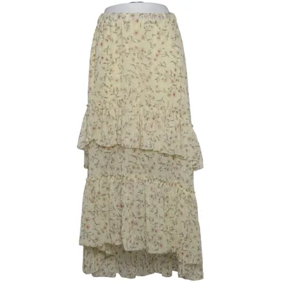 Maxirock (Gelb, Mehrfarbig) von H&M Polyester