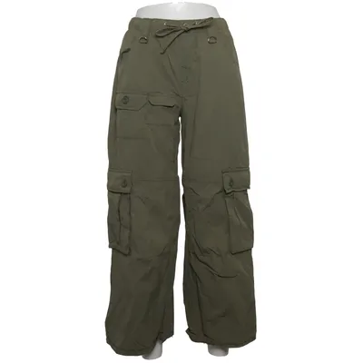 Cargo pants (Green) from Bershka Polyamide