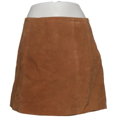 Leather skirt (Brown) Leather