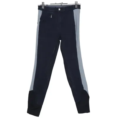 Breeches (Blue, Gray) from Equilibre Cotton, Elastane