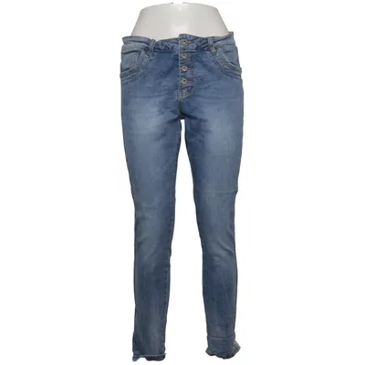 Spijkerbroek (L8075) van Lexxury Jeans Katoen, Elastaan, Polyester, Viscose