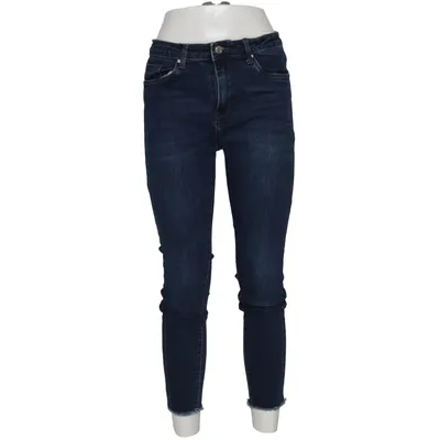 Jeans (Blå) fra Nina Carter Bomuld, Elastan, Polyester, Viscose
