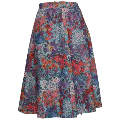 Jupe (Bleu, Multicolore) de Diolen Loft Polyester
