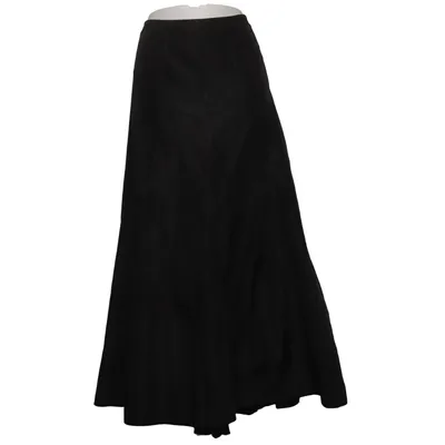 Maxi skirt (Black) from Background Acetate, Polyester