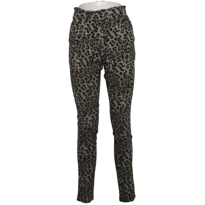 Pantalon (Gris, Noir) de Helena Hart Élasthane, Polyamide, Viscose