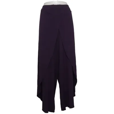 Pants (Purple) from Ulla Popken Elastane, Viscose