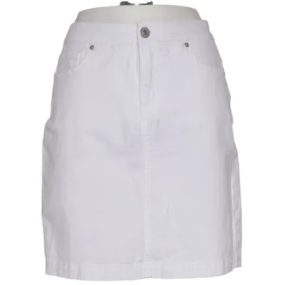 Jeanskjol (Vit) från Style & Co Bomull, Elastan