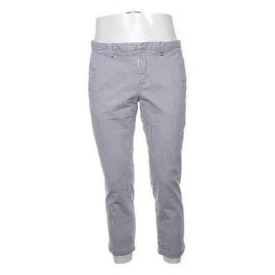 Chinos (White, Blue) from Alberto Cotton, Elastane