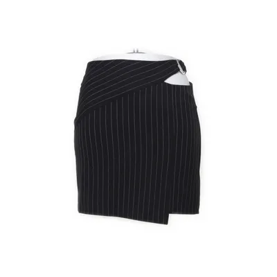 Wickelrock (Schwarz, Weiß) von Bershka Elasthan, Polyester, Viskose