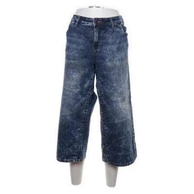 Driekwart broek (Blauw) van John Baner Katoen, Polyester, Viscose