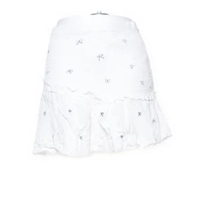 Jupe (Blanc, Bleu) de Bershka Coton