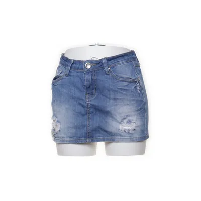 Spijkerrok (Blauw) van Miss Anna Katoen, Polyester