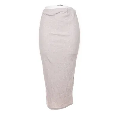 Mammakjol (Beige) från H&M Mama Bomull, Elastan, Polyester