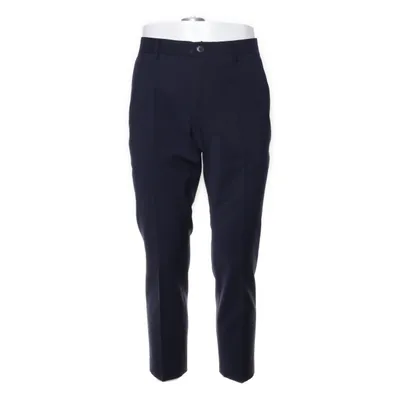 Kostuumbroek (Blauw) van Bertoni Elastaan, Polyester, Wol