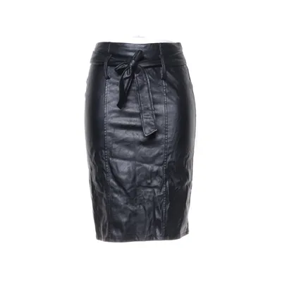 Vinyl rok (Zwart) van New Collection Elastaan, Polyester