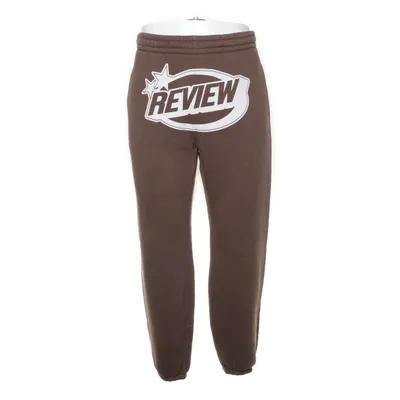 Mjukisbyxor (Brun) från Review Bomull, Polyester