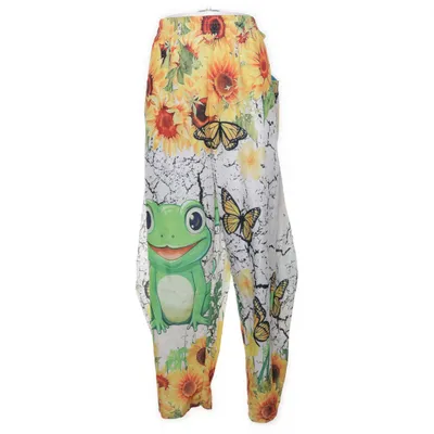 Pyjamasbyxor (Vit, Flerfärgad) Polyester