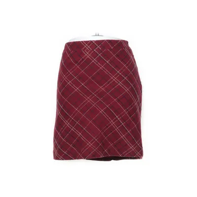 Kjol (Röd, Flerfärgad) från American Eagle Outfitters Acetat, Polyester, Ull