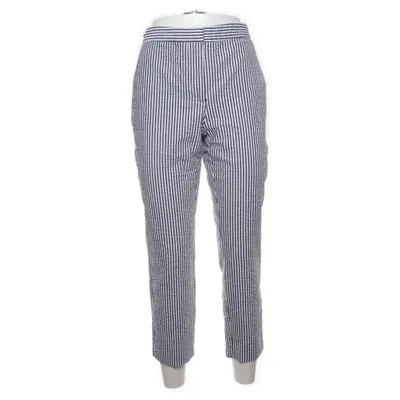 Byxor (Blå, Vit) från Zara Bomull, Elastan, Polyester