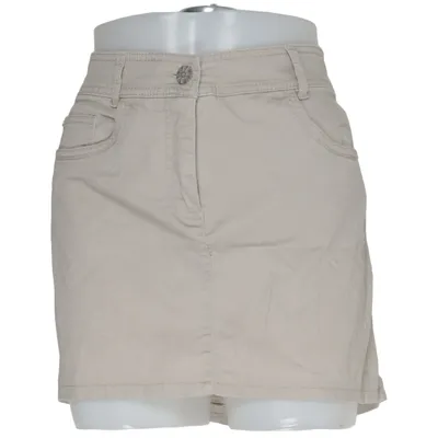 Rok (Beige) van Brandtex Katoen, Elastaan