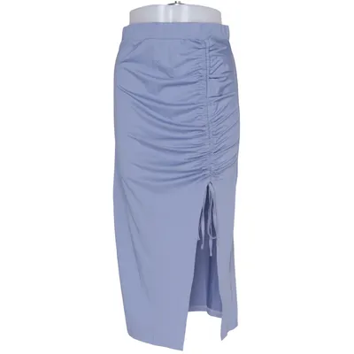 Skirt (Blue) from Zaful Polyamide, Polyester