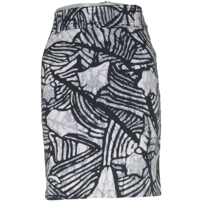 Jupe (Noir, Blanc, Gris) de Krizia Jeans Coton, Élasthane