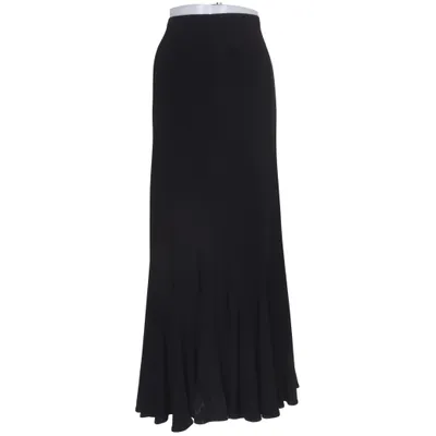 Maxi skirt (Black) from Tia Elastane, Polyester
