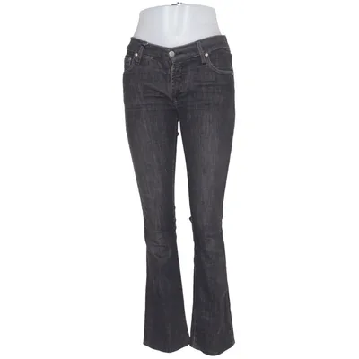 Jeans (Grå) fra Gul & Bla Bomuld, Elastan