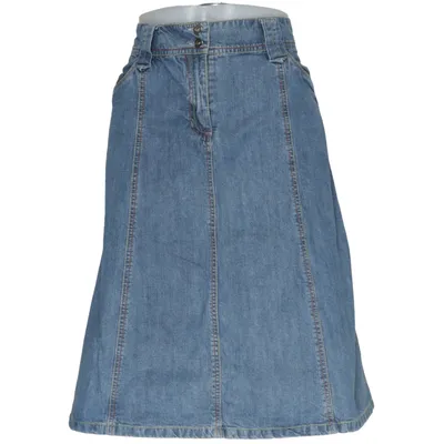 Denim skirt (Blue) from WOB Cotton