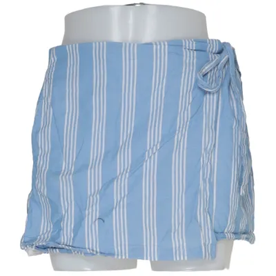 Jupe-short (Bleu, Blanc) de Mango Casual
