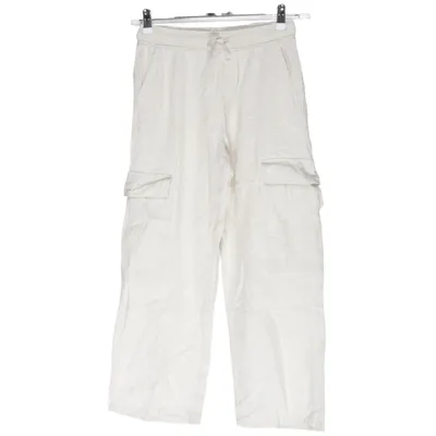 Cargo broek (Beige) van H&M Linnen, Katoen
