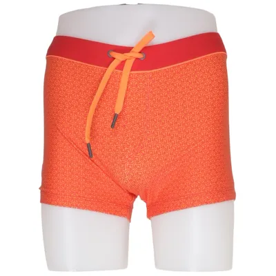 Swimming trunks (Red, Orange) from Beachwear by Damella Elastane, Polyamide