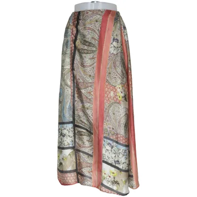 Maxi rok (Beige, Meerkleurig) van Summum Woman Katoen, Modal, Polyester
