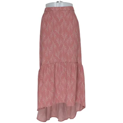 Maxi skirt (Pink) from VRS Woman Elastane, Recycled polyester
